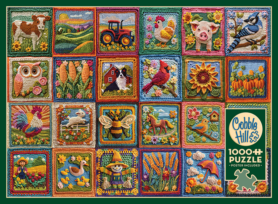 Country Life Crochet | 1000 Piece