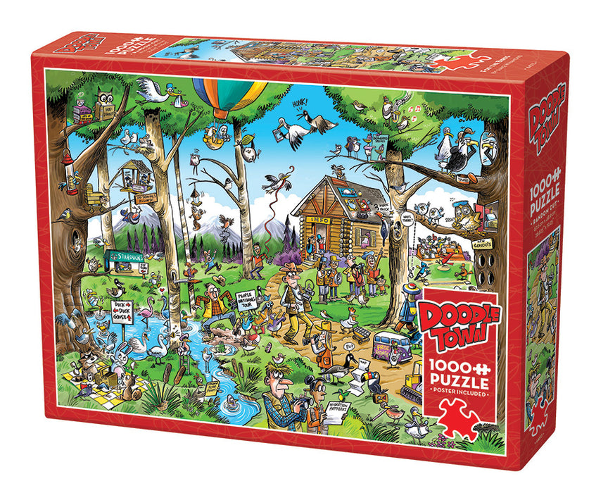 DoodleTown: Birdwatcher's Paradise | 1000 Piece