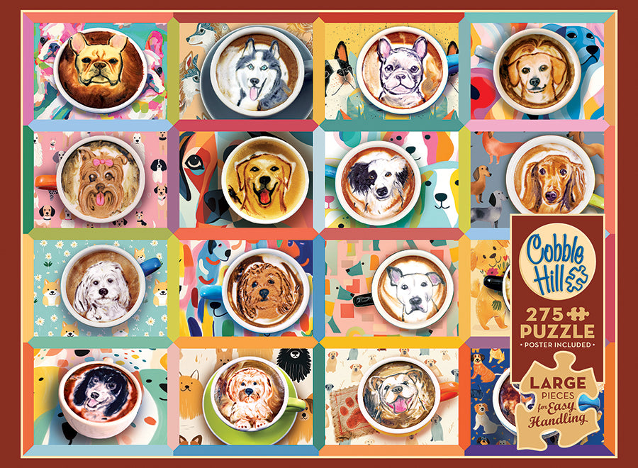 Puppy Lattes | Easy Handling 275 Piece