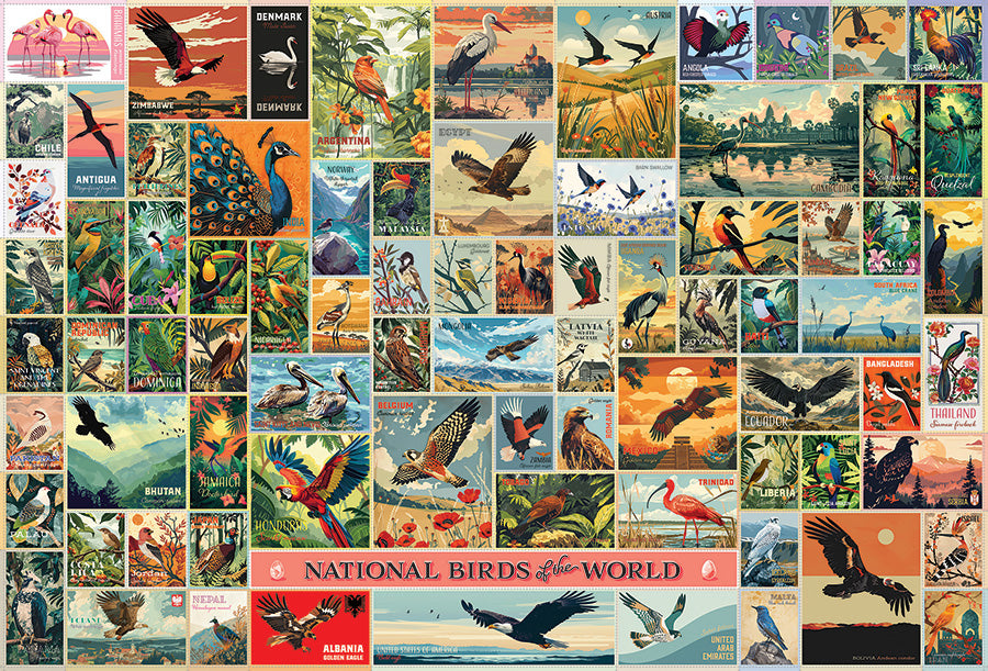 National Birds of the World | 2000 Piece