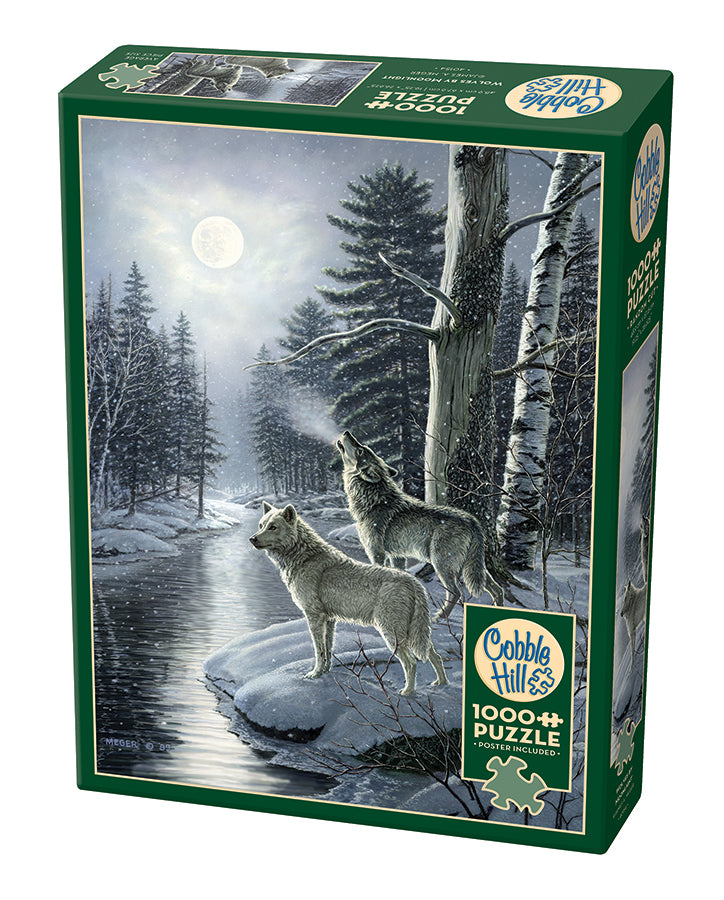 Wolves by Moonlight 1000 piece jigsaw| 40154 |Cobble Hill Puzzles