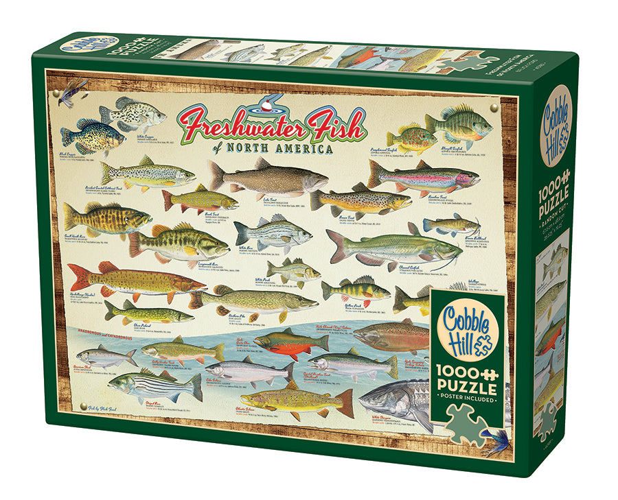 1,000 pc Fishing Jigsaw Puzzle - Assorted by Cobble Hill at Fleet Farm