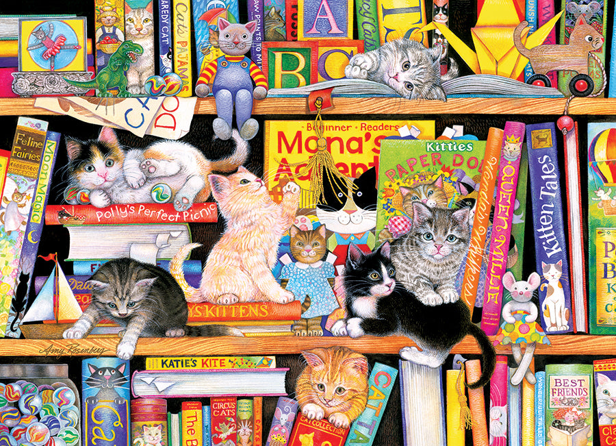 Storytime Kittens (Family) | Family Pieces 350